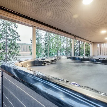 Villa Joutsenranta By The Lake Incl Wifi, Terrace, Jacuzzi For Extra Fee *