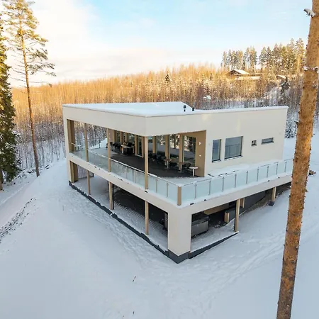 Villa Joutsenranta By The Lake Incl Wifi, Terrace, Jacuzzi For Extra Fee Himos